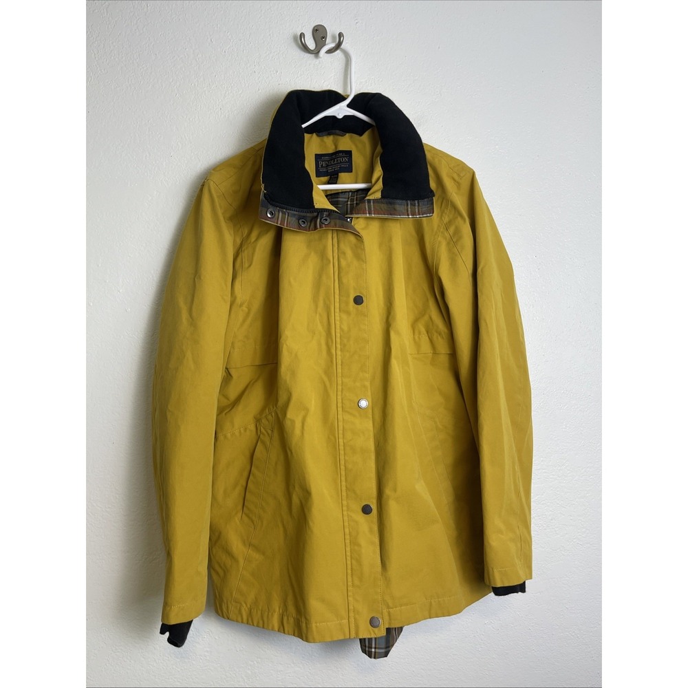 Pendleton Insulated Hooded Jacket Goldenrod Size XL